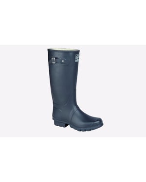 Woodland Hobart Navy Wellington Wide Fit Unisex