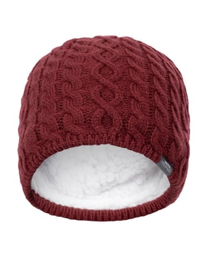 Trespass - Dames Kendra Beanie Muts (Donkere kers)
