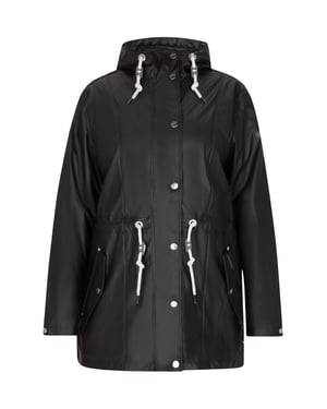 Schmuddelwedda Mackintosh Dames zwart