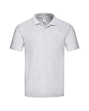 Fruit of the Loom Unisex adult original heather poloshirt