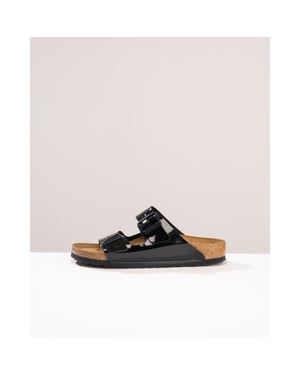 Birkenstock Arizona Birko-Flor Patent Womens Sandals