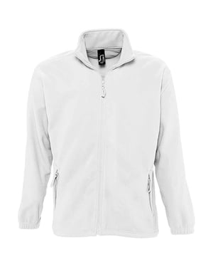 SOLS Dames/dames North Full Zip Fleece Jacket (Wit)