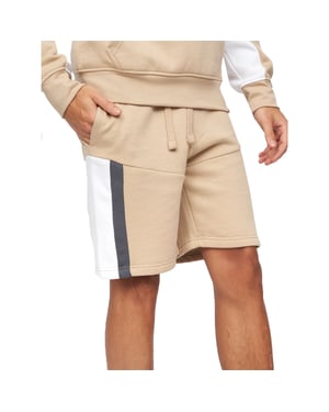 Crosshatch Heren Silicone Shorts (Steen)