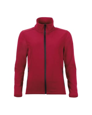 SOLS Dames/Dames Race Soft Shell Jas (Peperrood)