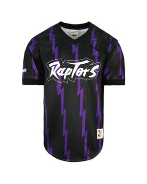 Michtell & Ness NBA Toronto Raptors Wordmark Mesh T-shirt