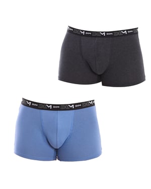 Pack-2 Boxershorts Bomull Streech andningsbart tyg D6596 herr