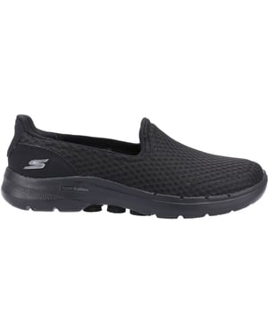 Skechers Go Walk 6 Polyestersneakers För Kvinnor I Svart