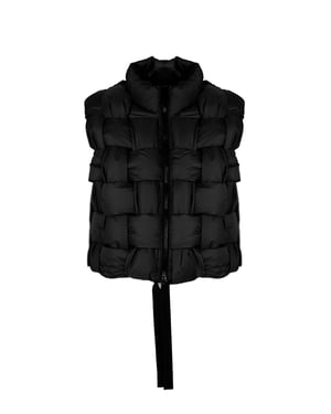 La Haine Inside Us Vest Down Vest Unisex Dam Svart