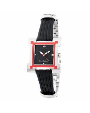 Laura Biagiotti Unisex Watch Quartz silver orange