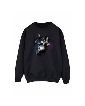 Disney Dames/Dames Schurken Sweatshirt (Zwart)