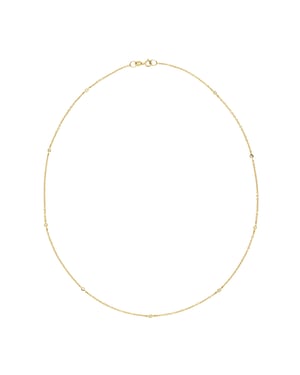 Collar alternatieve Yellow Gold Diamonds 0,10 Cts