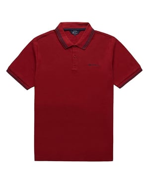 Ben Sherman Twin Tipped Mens Red Polo Shirt