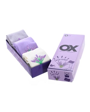 Pack of 6 low socks OX with fresh scents