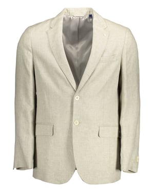Gant Herrbeige Linnejacka