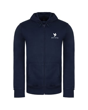 Devote London Pacey Mens Navy/White Track Jacket