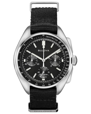 Bulova Lunar Pilot Men's Black Watch 96A225
