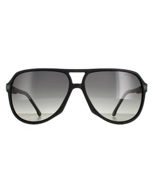Carrera 1045/S 003/WJ mat zwart grijs gradiënt gepolariseerde zonnebril