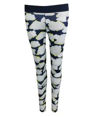 Adidas Stella Leggings för kvinnor, marin/vita