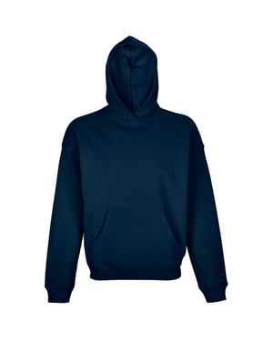 SOLS Unisex Adult Connor Organic Oversized Hoodie (Franse marine)