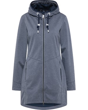 Dreimaster functionele jas Dames marine gem