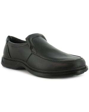 Comfisole Mens Casual Shoes Wide Robin Slip On black
