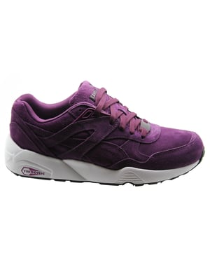 Puma Trinomic R698 Allover Suede Heren Sportschoenen Paars 359392 01 B51C