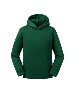 Russell Kinderen/kinderen Authentieke Sweatshirt met kap (Fles groen)