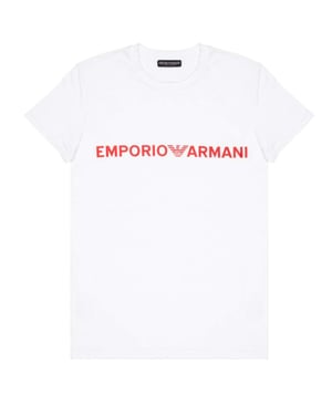 Emporio Armani Herr T-shirt Pack x2 Elemente