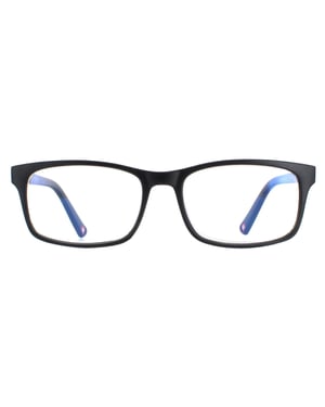 Montana Leesbril BLF73 Mat Zwart Blauw Licht Blok +1,00