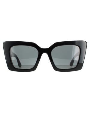 Burberry Square Womens Black Dark Grey BE4344 Daisy