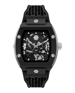 Philipp Plein The Skeleton Ecoceramic Men's Black Watch PWVBA0423