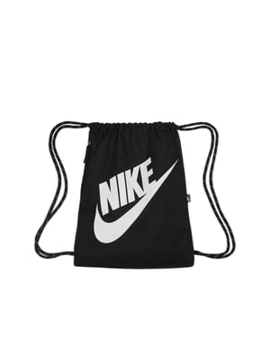 Nike Heritage Drawstring Bag (Black)