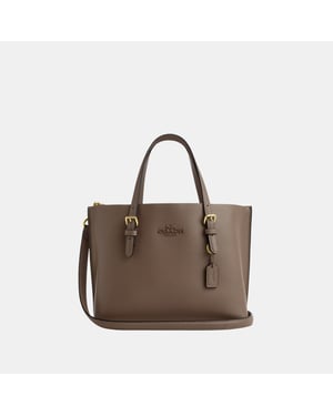 Mollie Tote 25 in Leather with Tonal Hardware