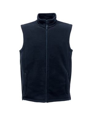 Regatta Mens Micro Fleece Bodywarmer / Gilet (Dark Navy)