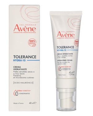 Avene Tolerance Hydra-10 Hydrating Cream40 ml.