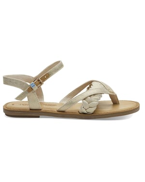 Toms Lexie Beige Womens Sandals