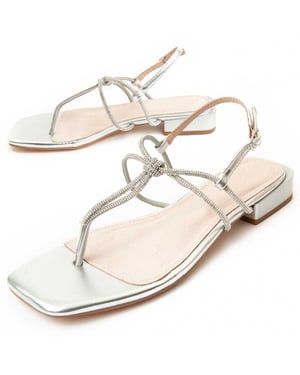 Montevita Klacksandaler Sandalo2 i Silver