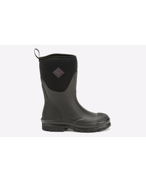 Muck Boots Chore Classic Short Zwarte Regenlaarzen