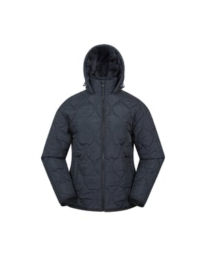 Mountain Warehouse Dames/Dames Flora Gewatteerde Jas (Zwart)