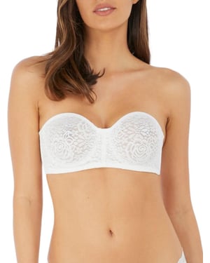 Halo Lace Strapless Bra