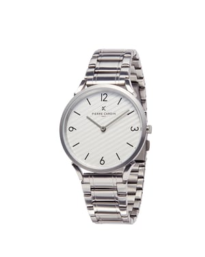 Pierre Cardin Pigalle Stripes Men's Silver Watch CPI.2020
