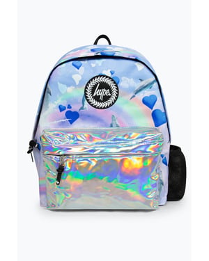 Hype Girls Holo Rainbow Dolphins Iconic Multicolour Backpack