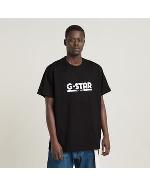 G-Star RAW Unisex Line Script Loose T-Shirt