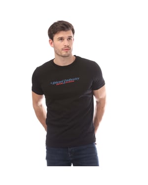 Diesel T-Diegor T-shirt voor heren in zwart