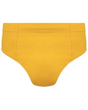 Sweaty Betty Brook Xtra Life Womens Yellow Bikini Brief