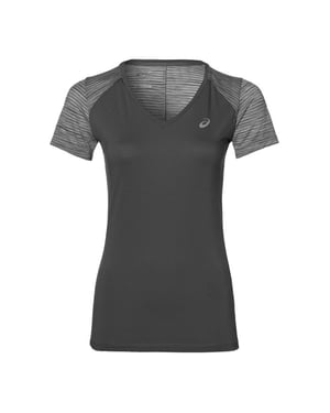 Asics Motion Cool FuzeX Womens Grey T-Shirt