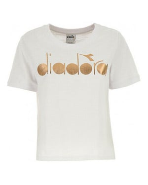 Diadora Sportswear Vrouwen Wit T-Shirt