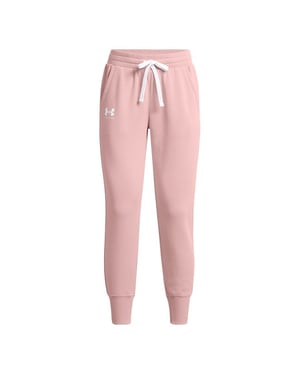 Under Armour Rival Womens Light Pink Track Pants