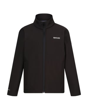Regatta Kinder/Kinder Cera Soft Shell Jas (Zwart)