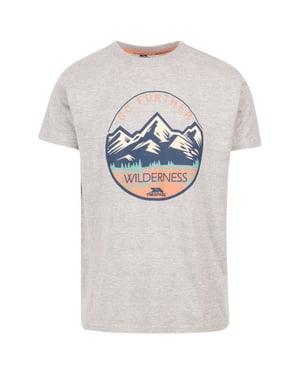 Trespass Mens Lagoon T-Shirt (Grey Marl)